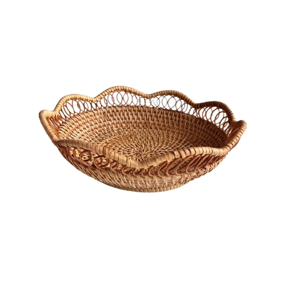 Rattan Bread Basket Low Moq