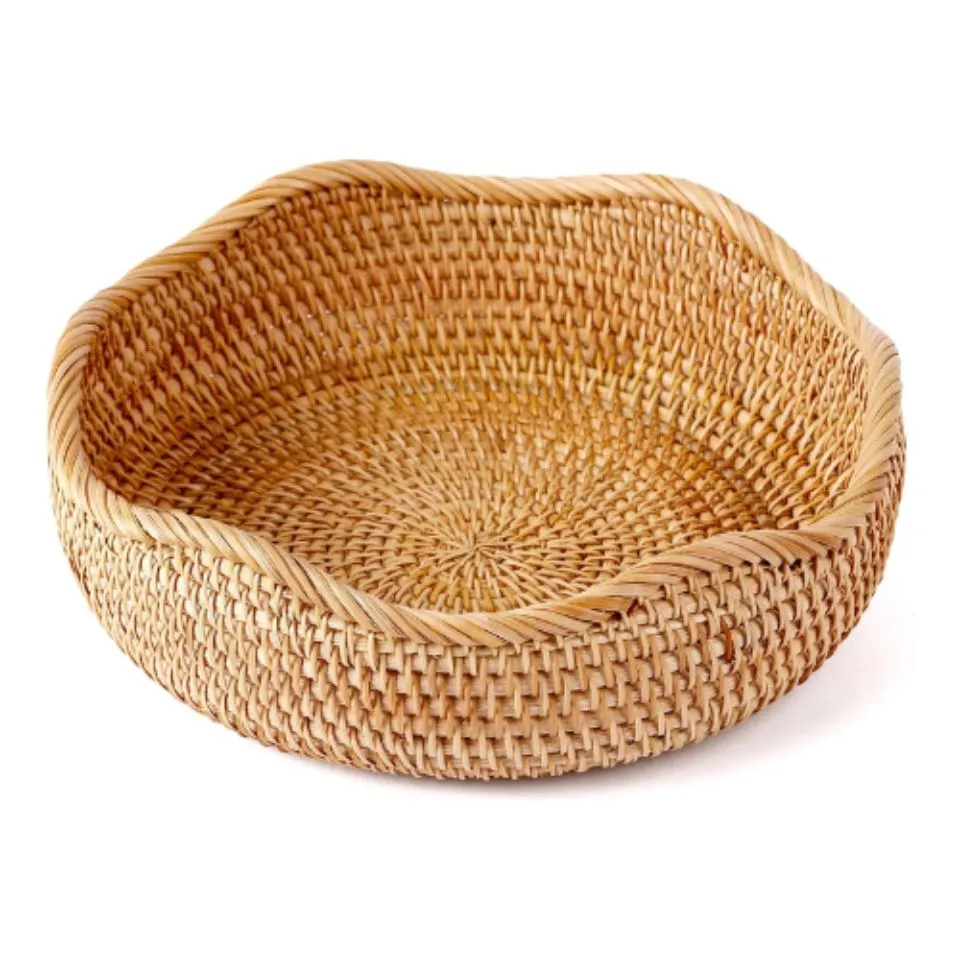 Rattan Bread Basket Custom