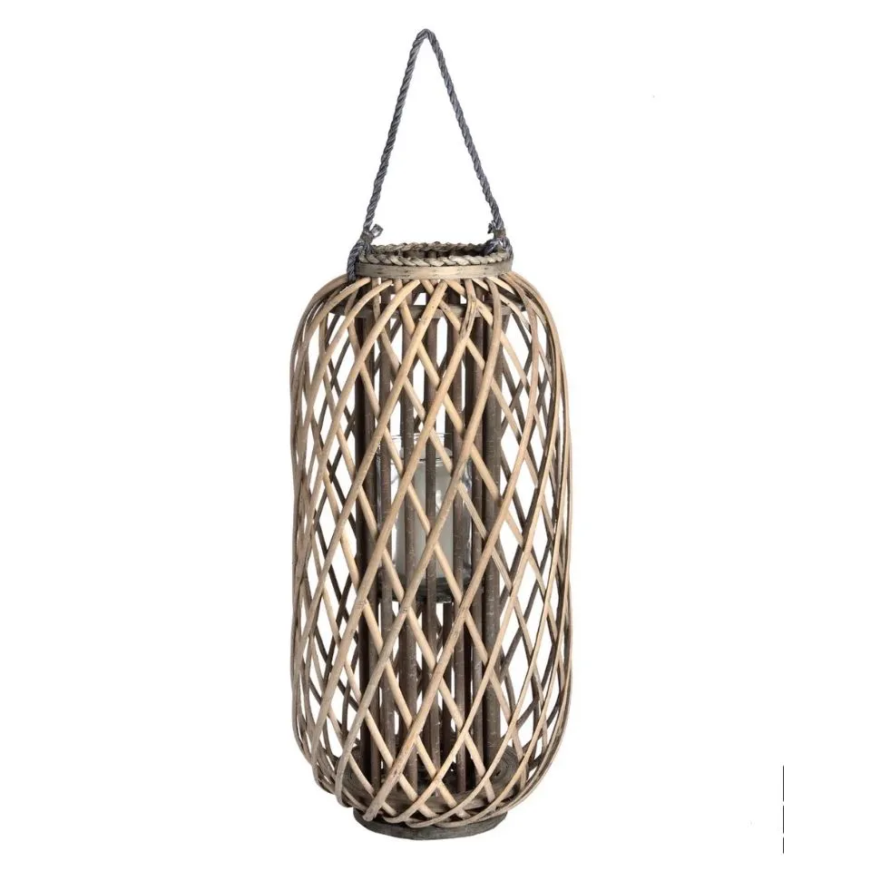 Rattan Candle Lanterns Hight Quality