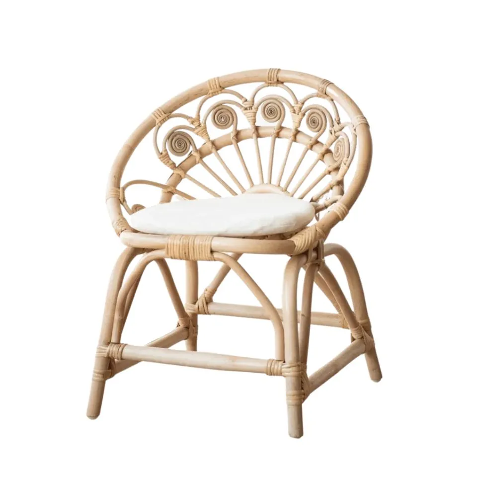 Rattan Chair For Kids Handicraft