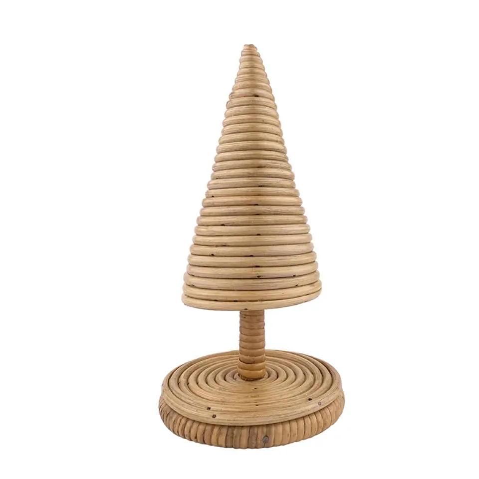 Rattan Christmas Tree Table Decor Vietnam