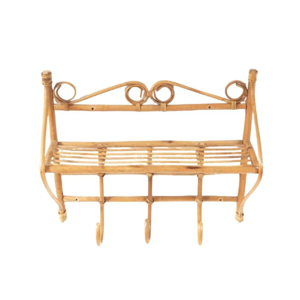 Rattan Coat Wall Hanger Low Moq