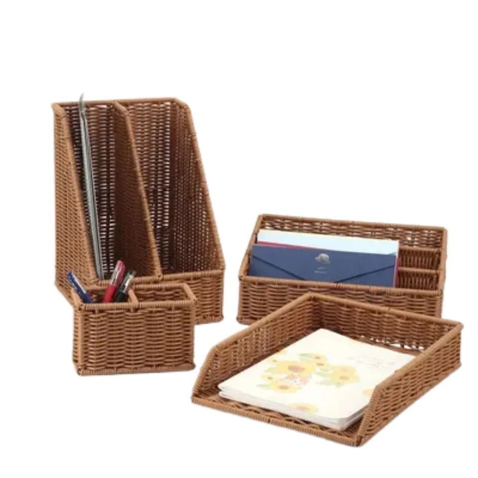 Rattan Desk Organizer OEM