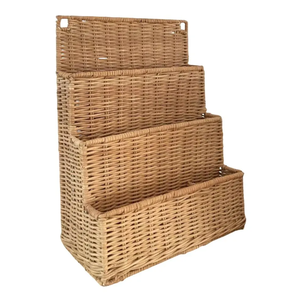 Rattan Desk Organizer Short Lead Time