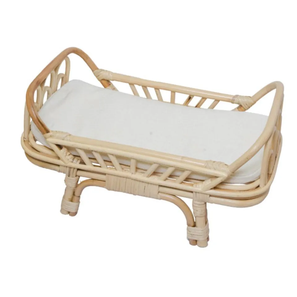 Rattan Doll Bed Low Moq