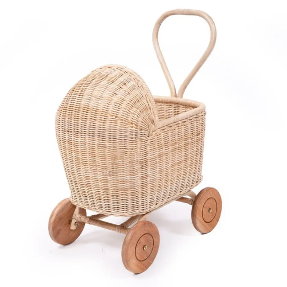 Rattan Doll Stroller OEM
