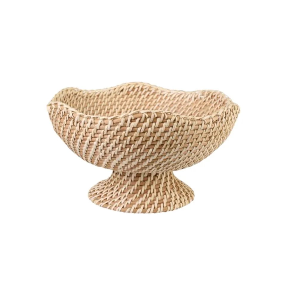 Rattan Fruit Bowls Low Moq