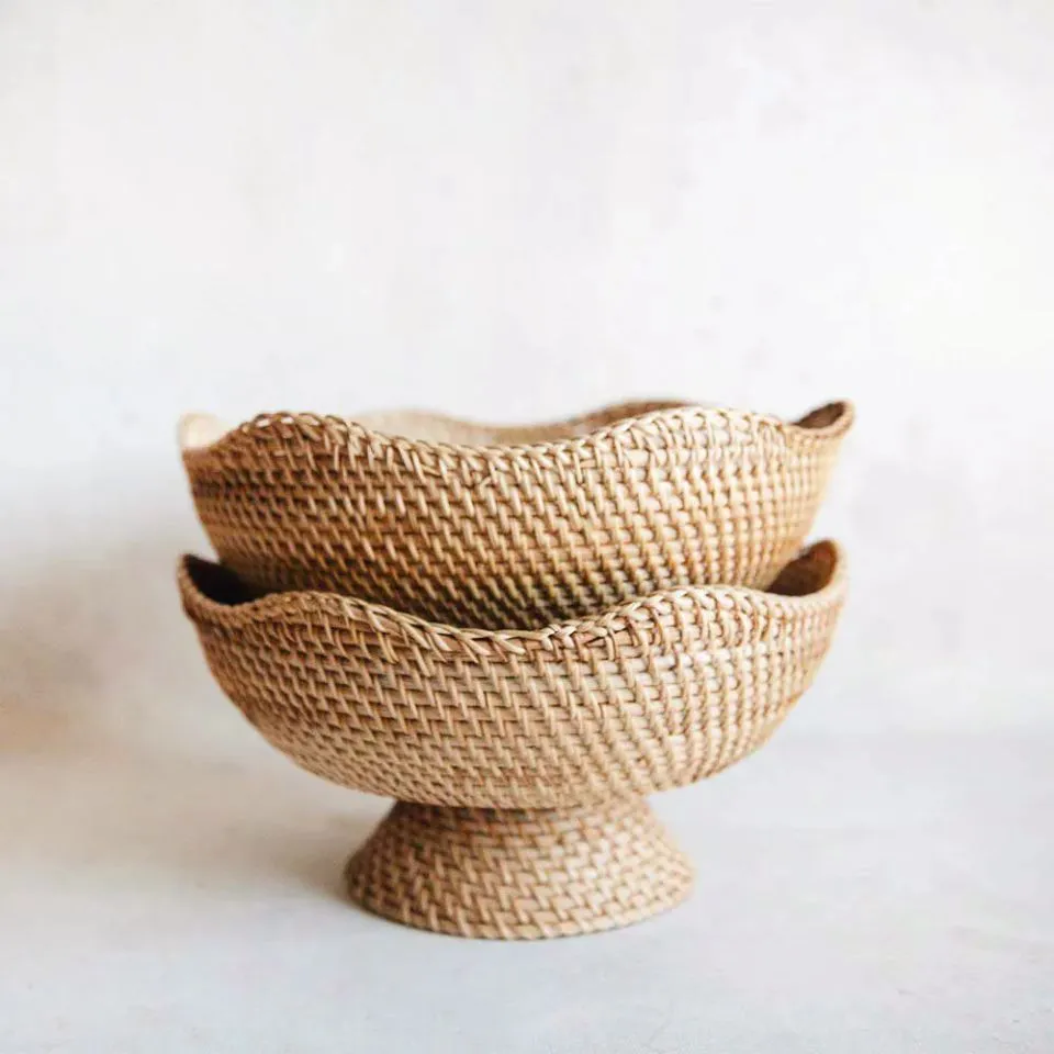 Rattan Fruit Bowls Private Label