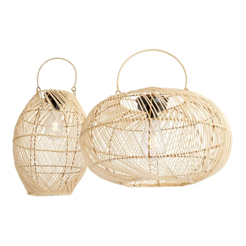 Rattan Hanging Lanterns Low Moq