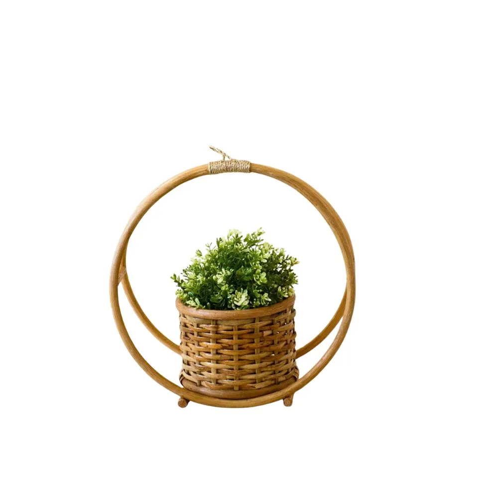 Rattan Hanging Planter OEM
