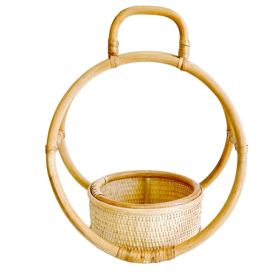 Rattan Hanging Planter Vietnam