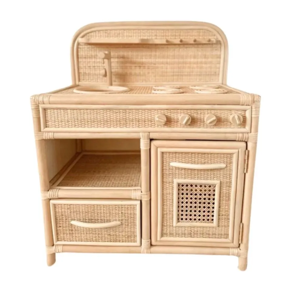 Rattan Kitchen Toys OEM