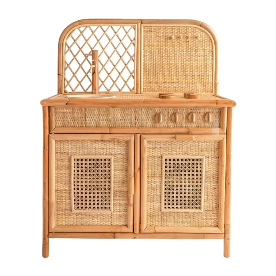 Rattan Kitchen Toys Short Lead Time