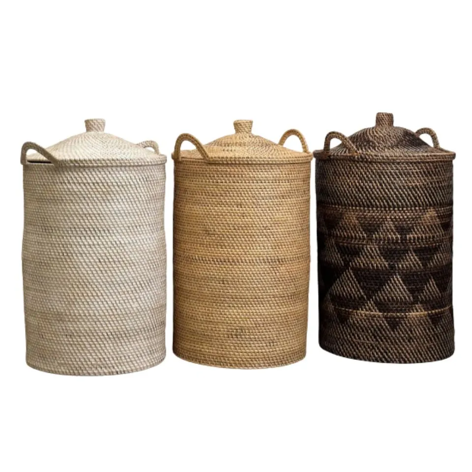 Rattan Laundry Basket With Handle Manufacturer