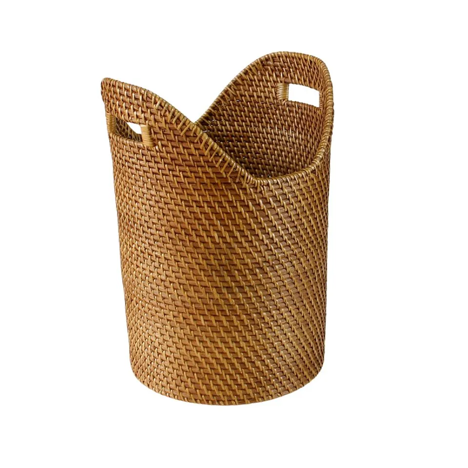 Rattan Laundry Basket With Handle OEM