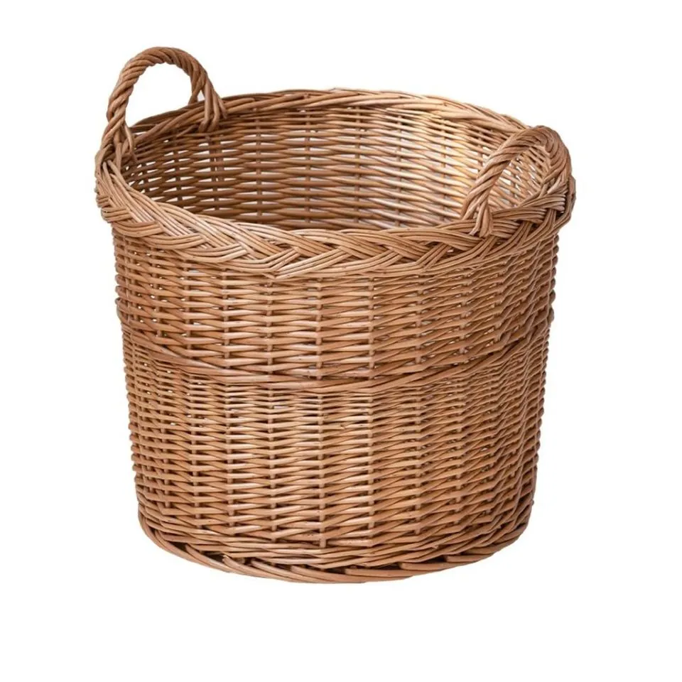 Rattan Laundry Basket With Handle Vietnam
