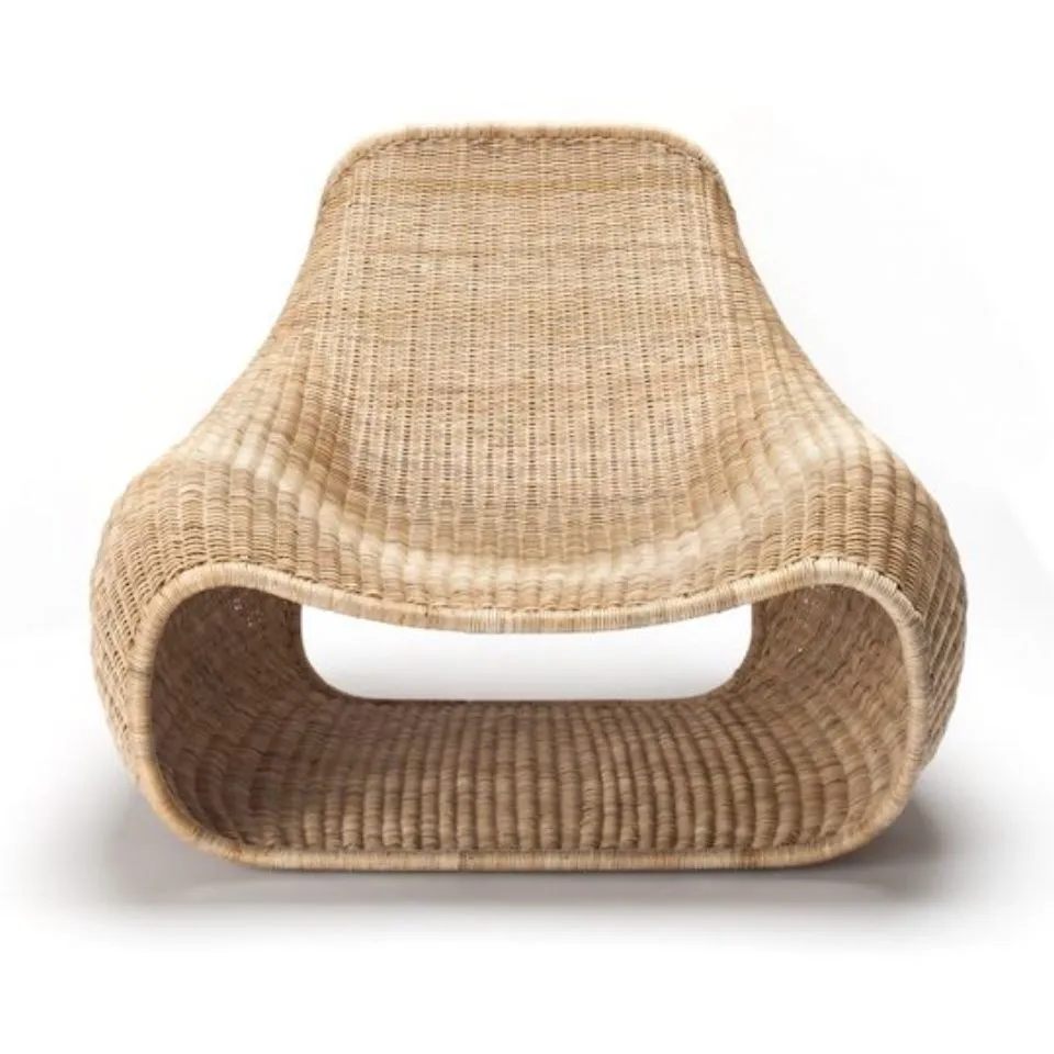 Rattan Lounge Chair Handicraft
