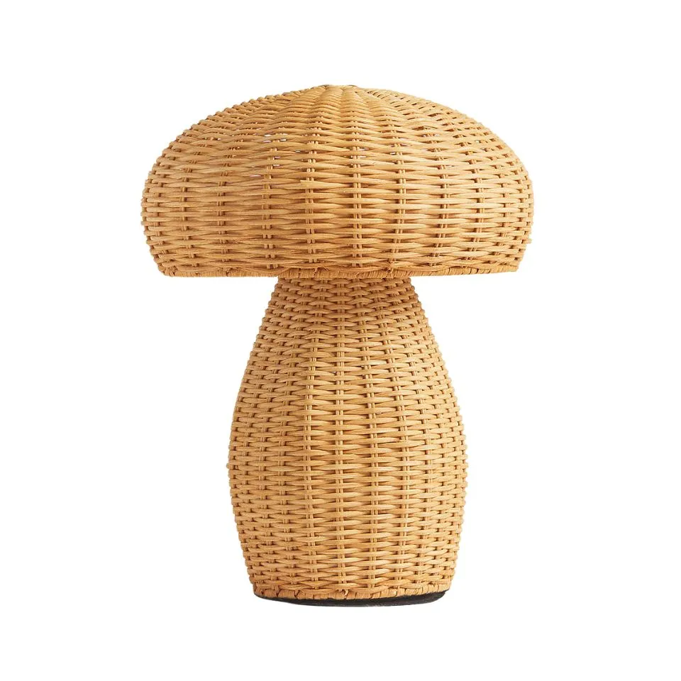 Rattan Mushroom Table Decor Manufacturer