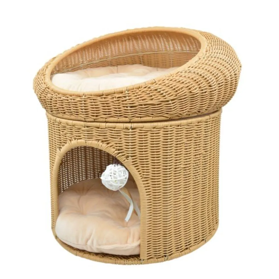 Rattan Pet House Low Moq