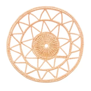 We manufacture your Uniquely Shaped Rattan Placemats with various customized options