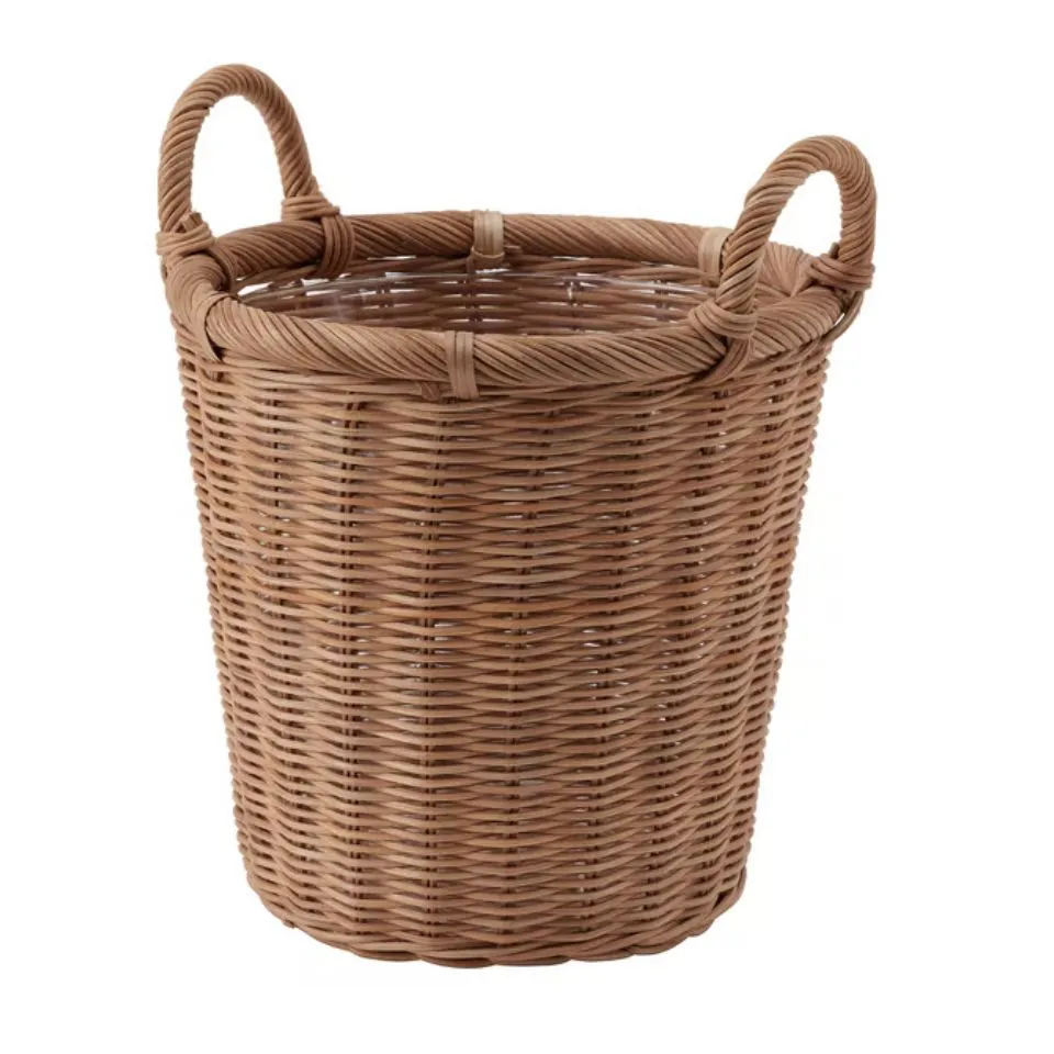 Rattan Plant Basket Handicraft