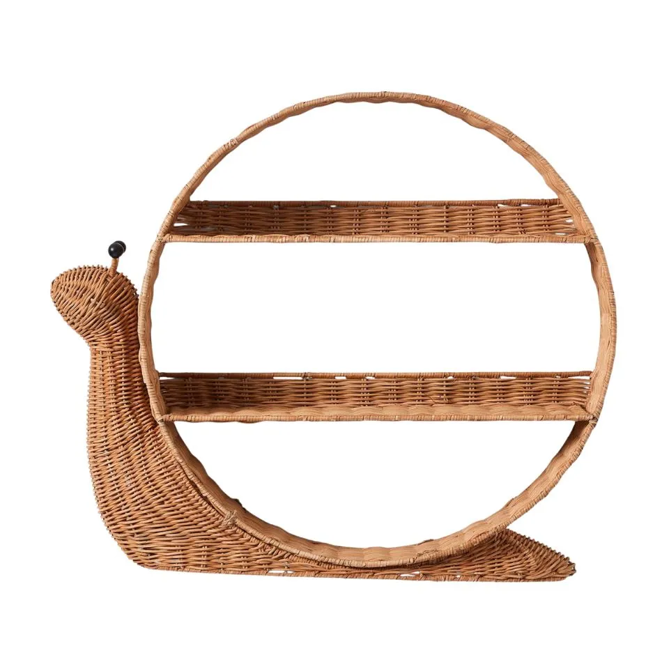 Rattan Round Wall Shelf Hight Quality
