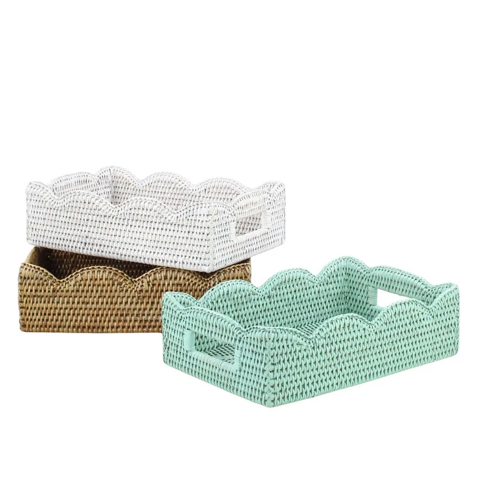 Rattan Small Storage Tray Manufacturer