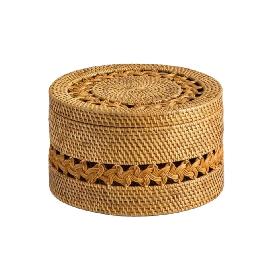 Rattan Storage Box Handicraft