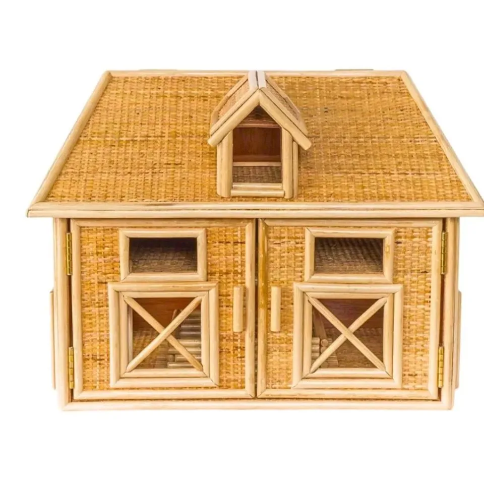 Rattan Toy House Low Moq