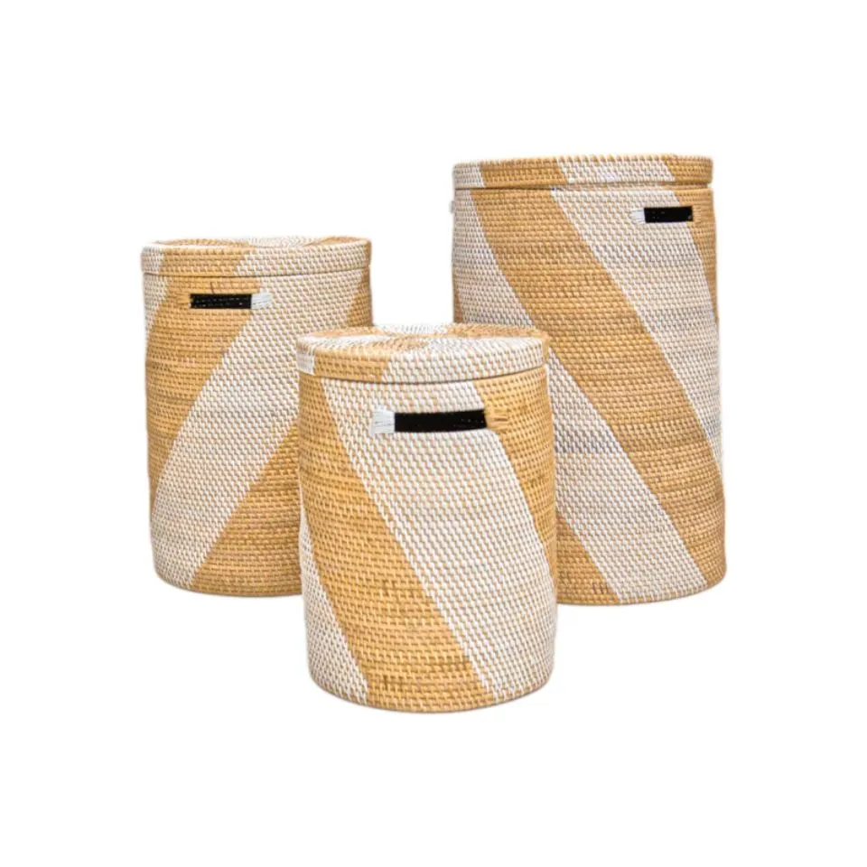 Rattan Wicker Laundry Hamper Low Moq