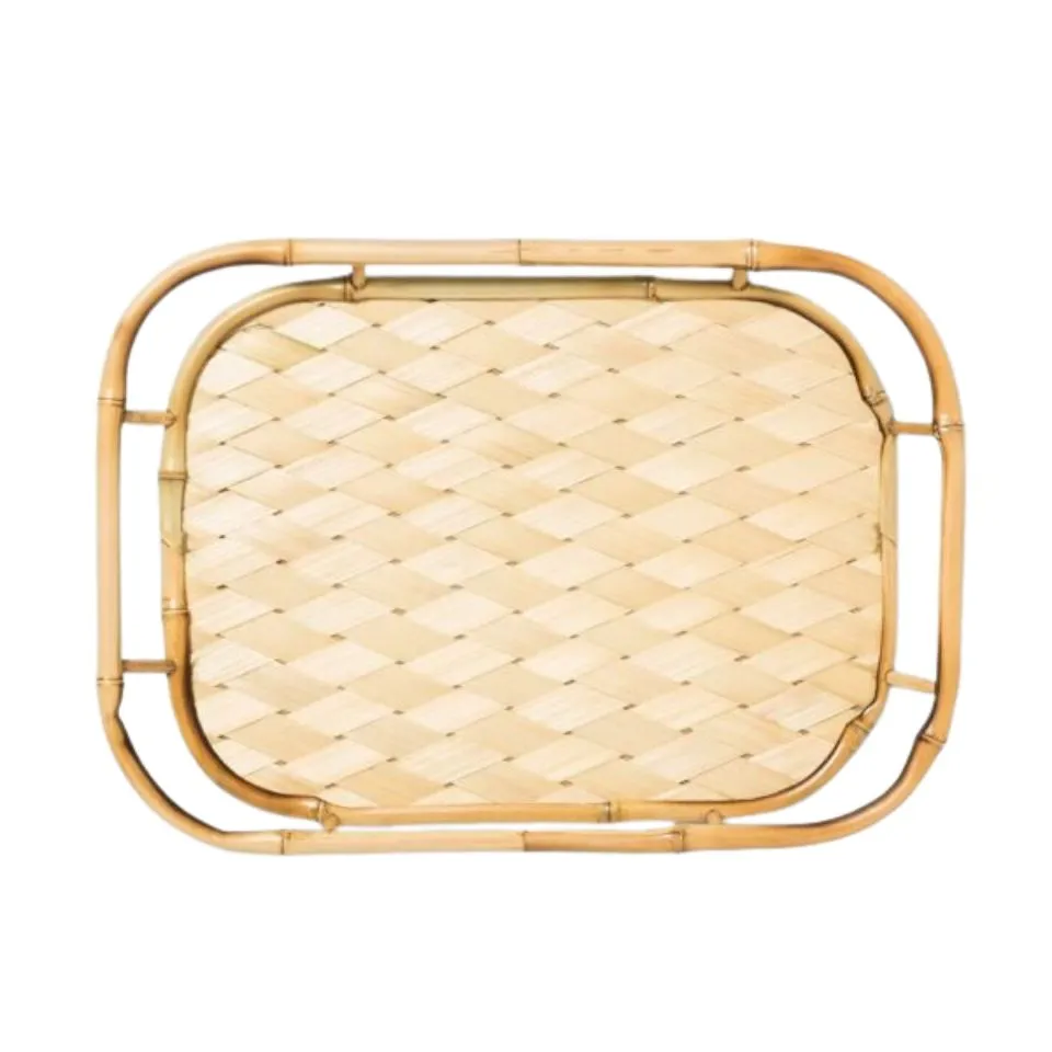 Rectangle Bamboo Tray Hight Quality