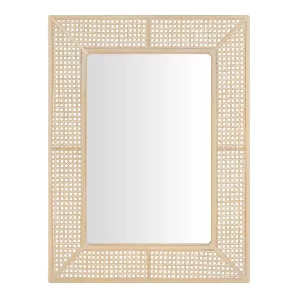 Rectangular Rattan Mirror Vietnam
