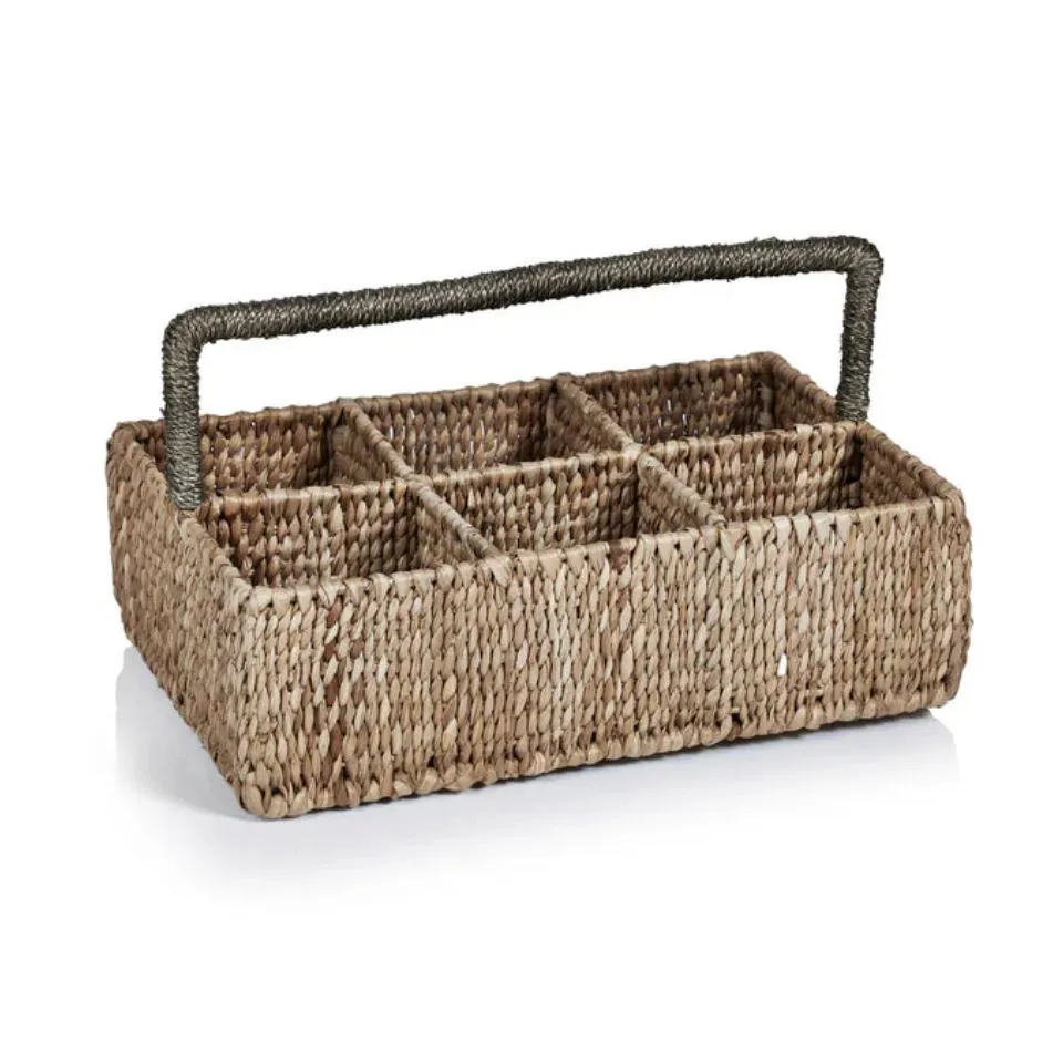 Rectangular Seagrass Flatware Caddy Vietnam