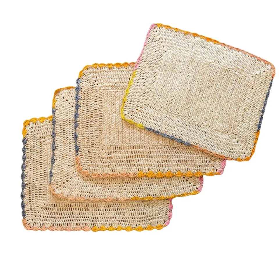 Rectangular Seagrass Placemats Private Label