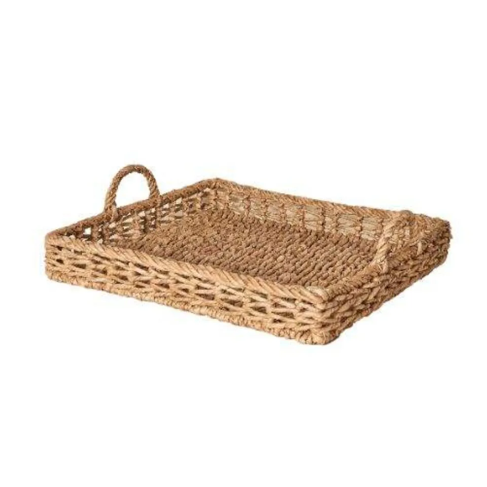 Rectangular Seagrass Tray Manufacturer
