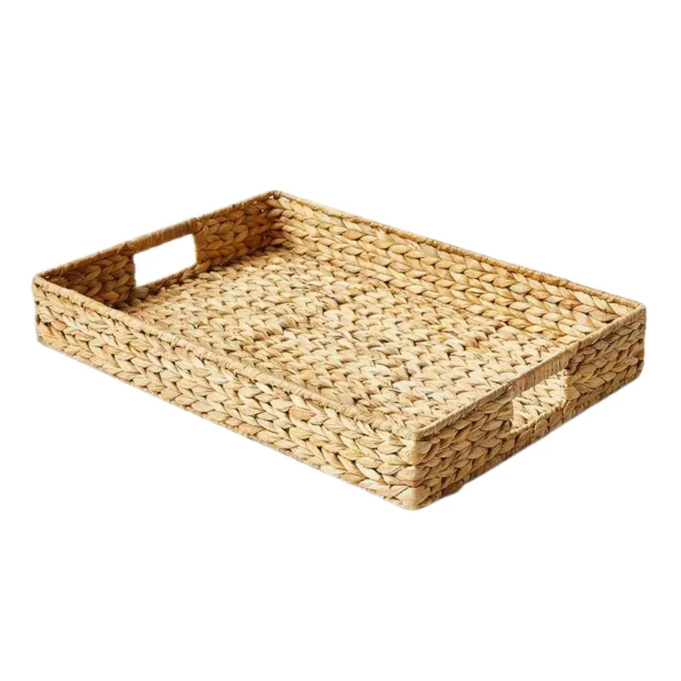 Rectangular Water Hyacinth Tray Wholesaler