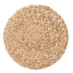 Round Water Hyacinth Placemats Handicraft
