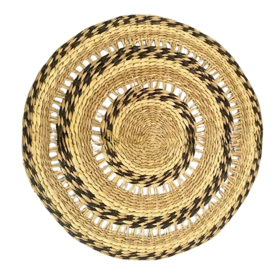 Round Woven Seagrass Placemats OEM