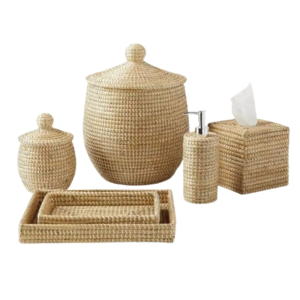 Seagrass Bathroom Set Handicraft