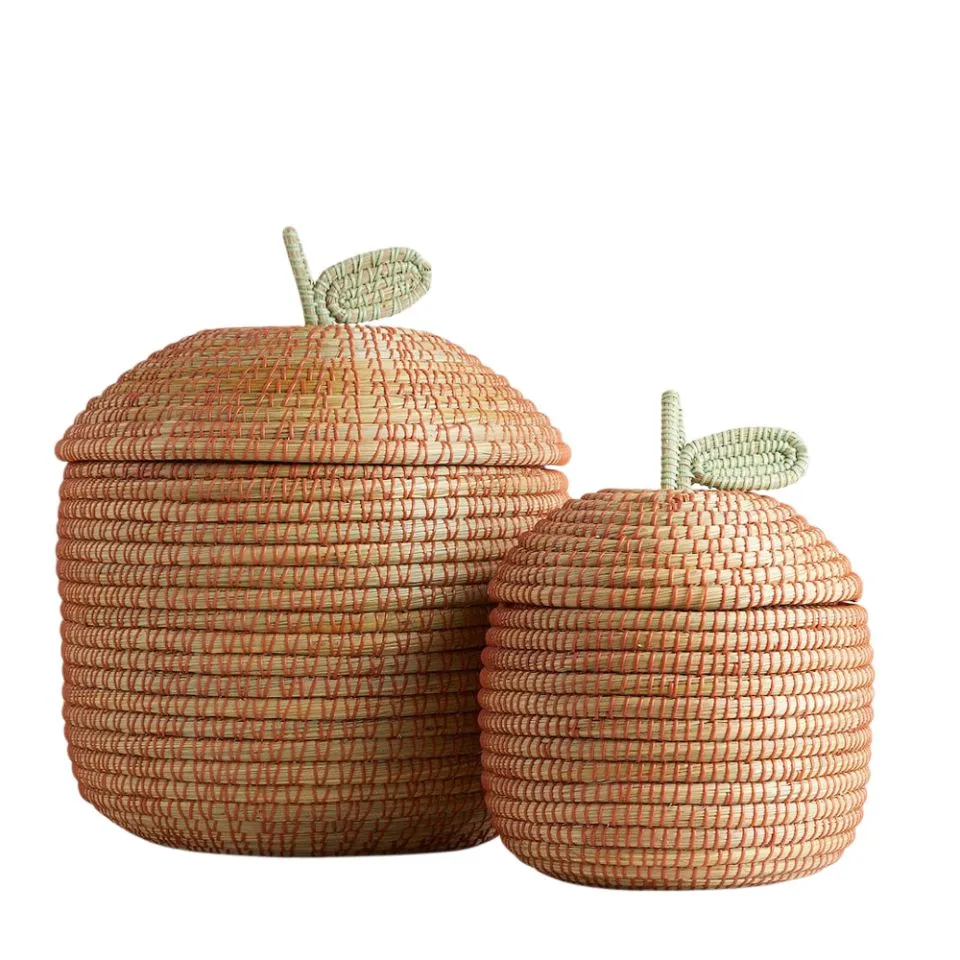 Seagrass Fruit Shape Basket Handicraft
