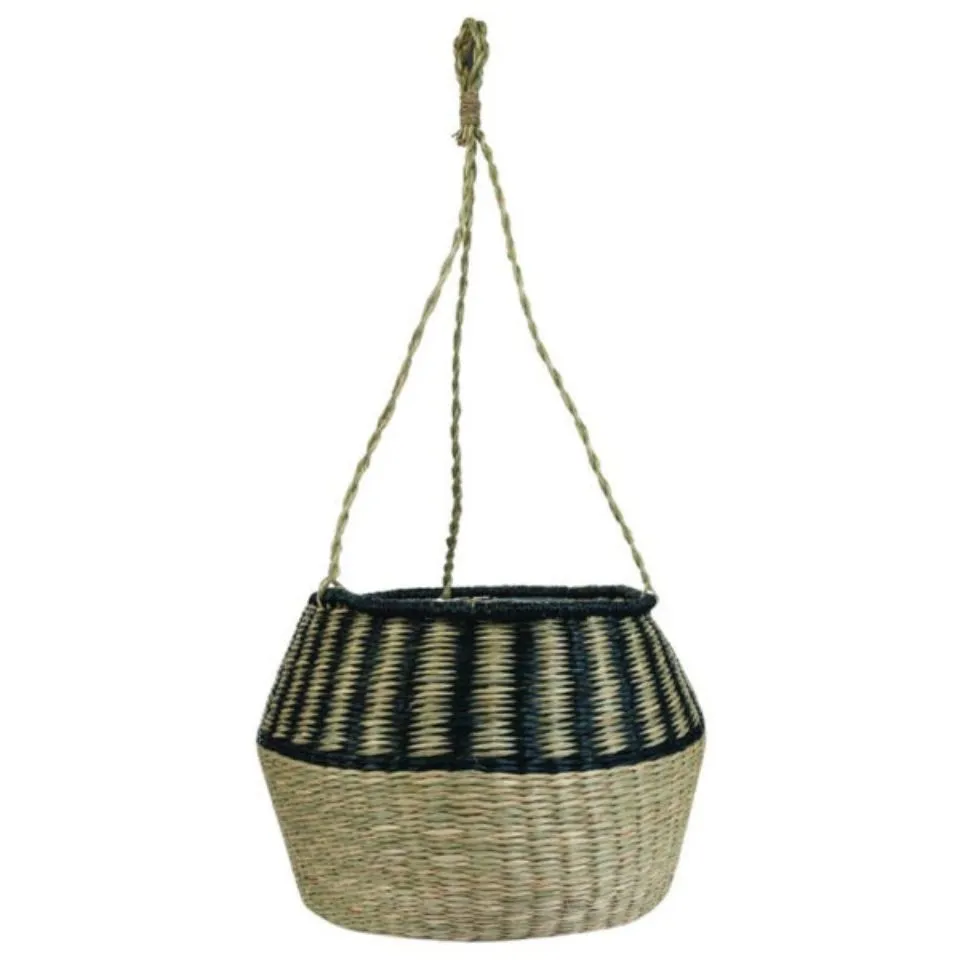 Seagrass Hanging Planter Private Label