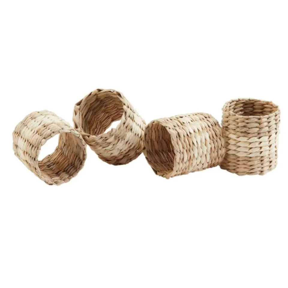 Seagrass Napkin Rings Handicraft