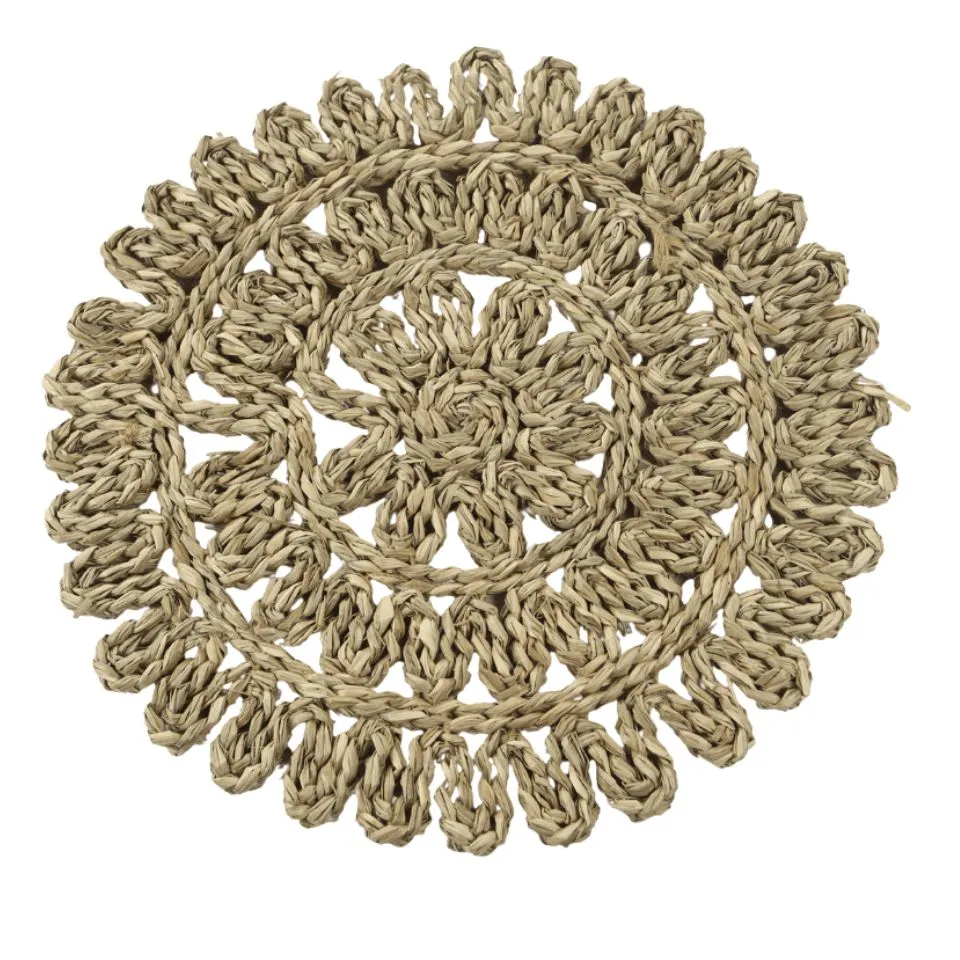Seagrass Placemats with shape unique Handicraft