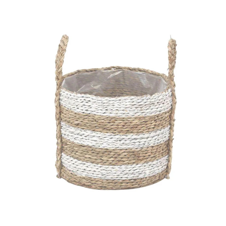 Seagrass Planter with Handles OEM