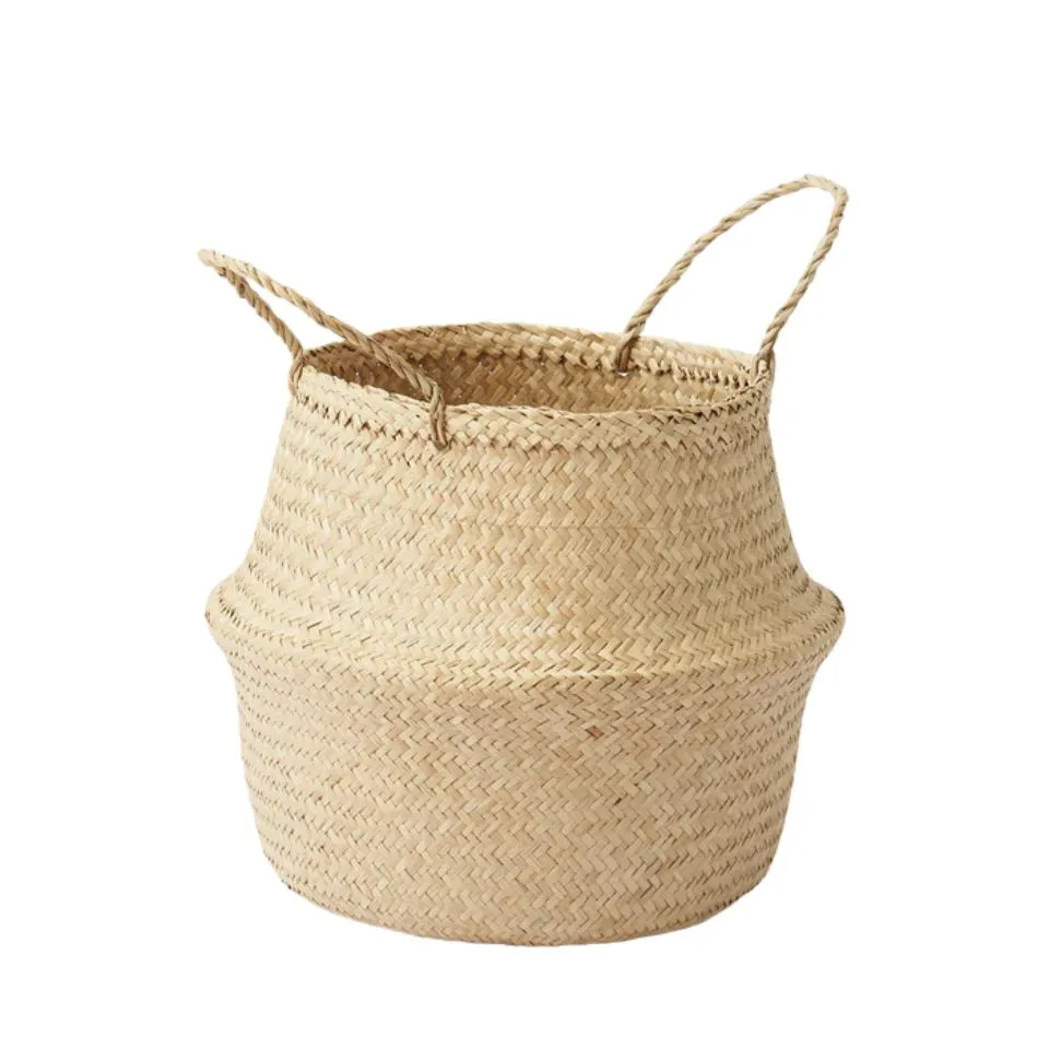 Seagrass Planter with Handles Private Label