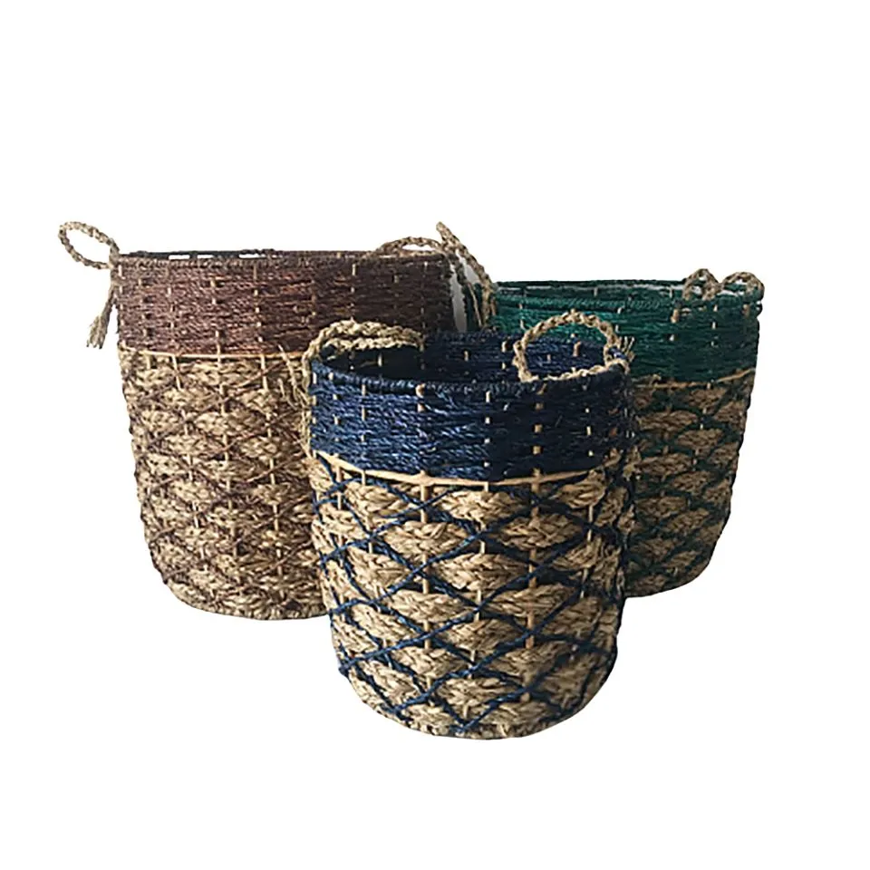 Seagrass Storage Basket Set Low Moq