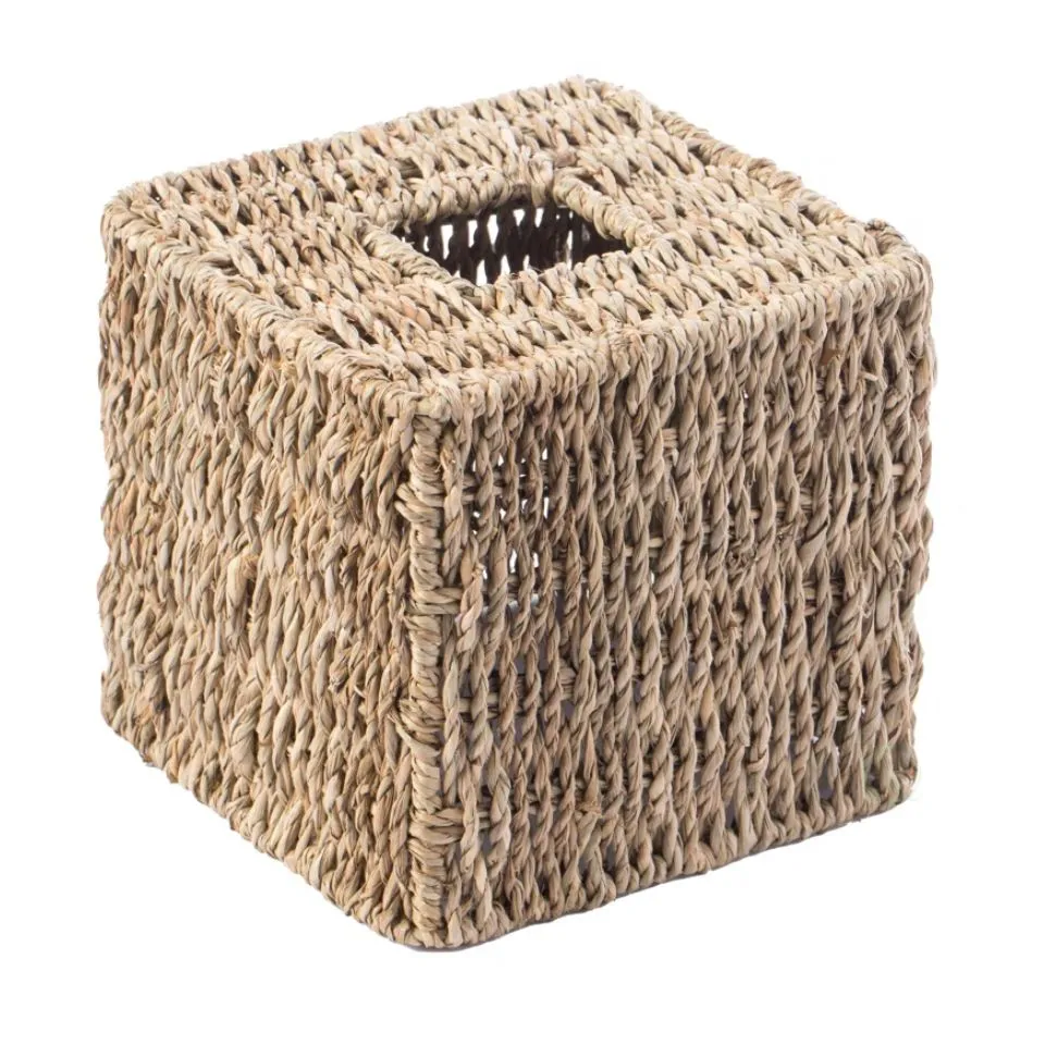 Seagrass Tissue Napkin Box Manufacturer