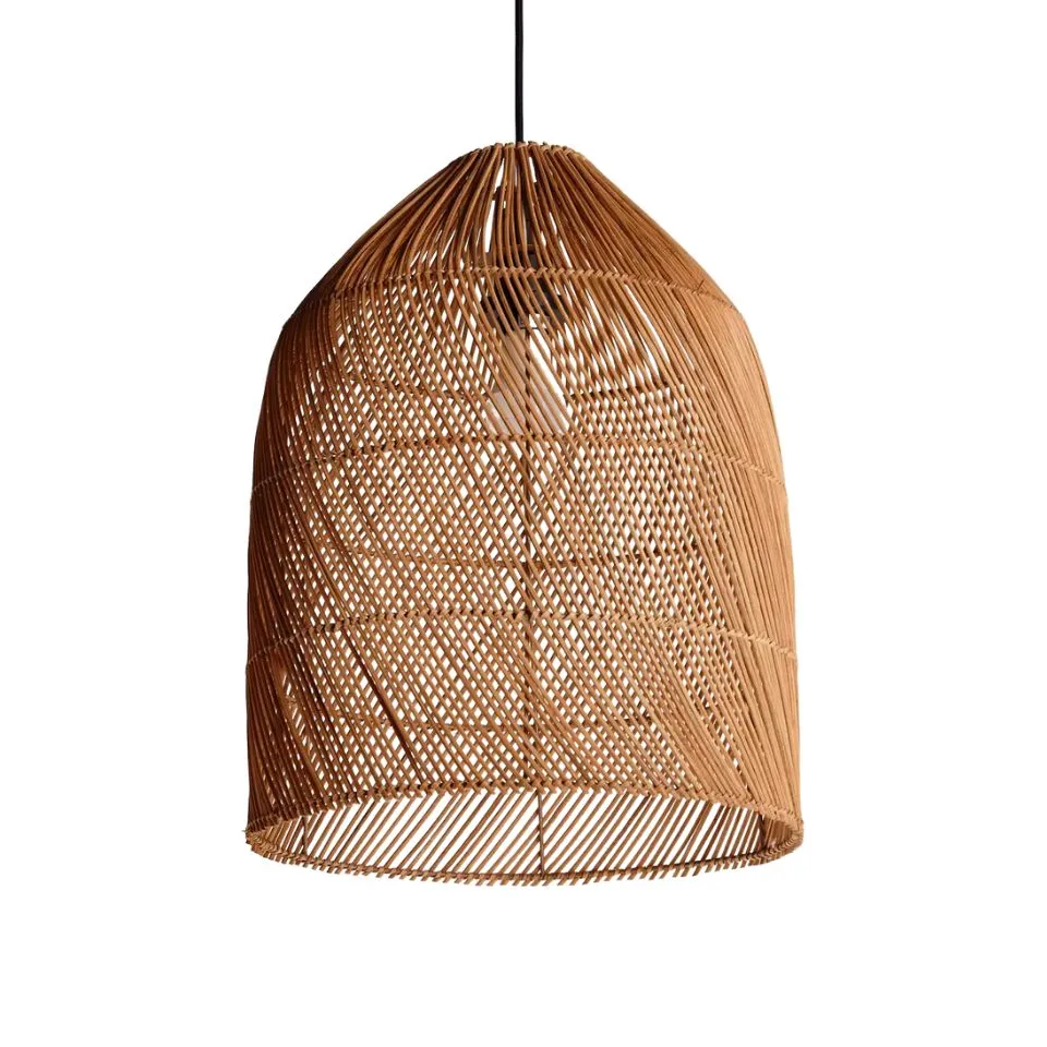 Small Dome Shaped Rattan Lampshade Manufacturer