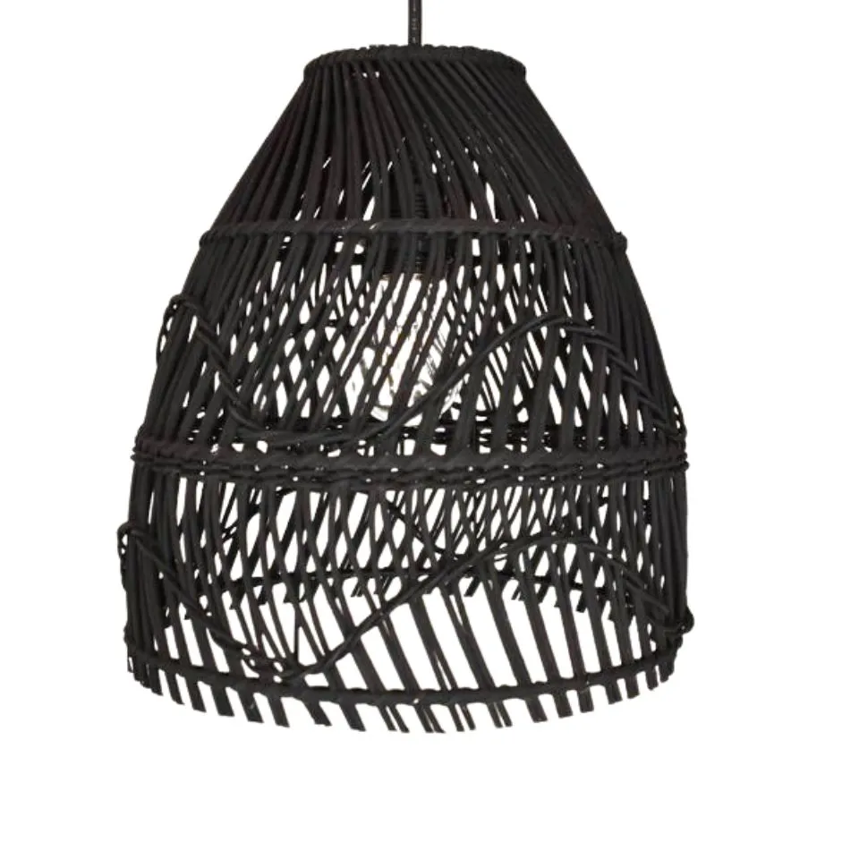 Small Dome Shaped Rattan Lampshade Vietnam