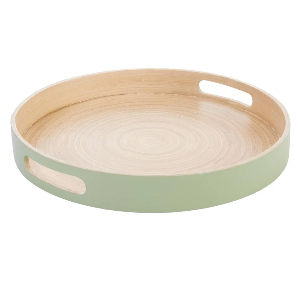 Spun Bamboo Tray Custom